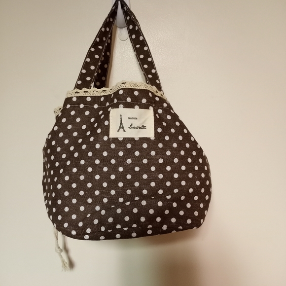 Small brown polka-dot lunch - Picture 4 of 5